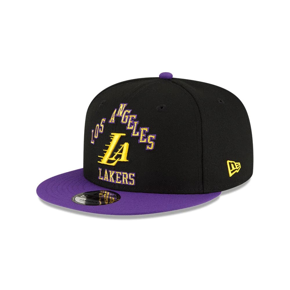 Бейсболка New Era Los Angeles Lakers 9FIFTY 2024 City Edition NBA Snapback Hat