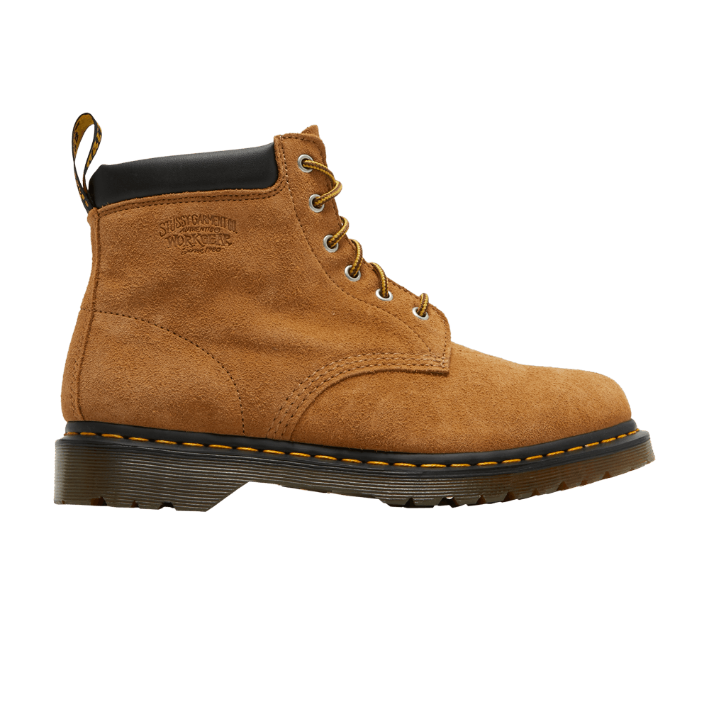 Кроссовки Dr. Martens Stussy x 939 Suede Ankle Boots 'Chestnut'