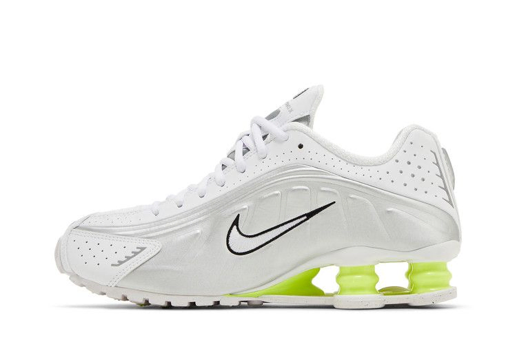 Кроссовки Nike Wmns Shox R4 'White Metallic Silver'