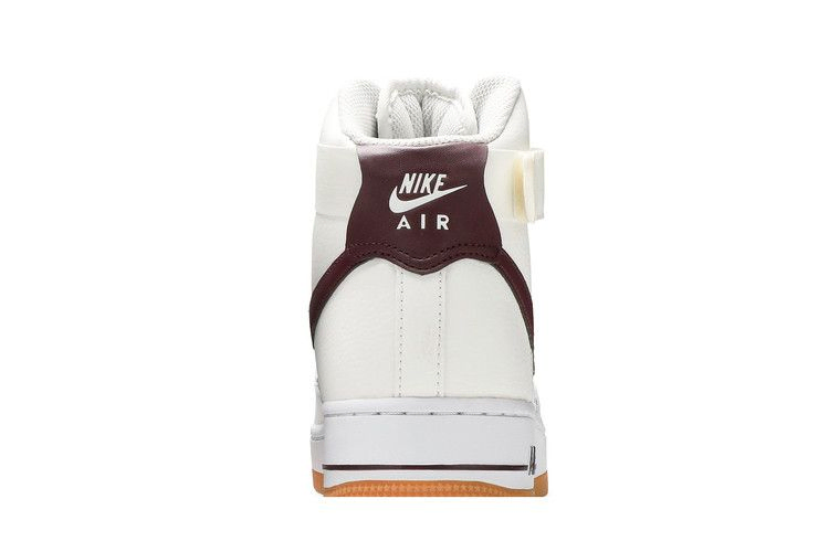 Кроссовки Nike Wmns Air Force 1 High 'White Night Maroon'