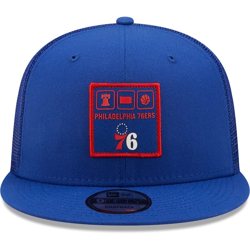 Mens-New-Era-Royal-Philadelphia-76ers-Localized-Trucker-9FIFTY-Snapback-Hat-1