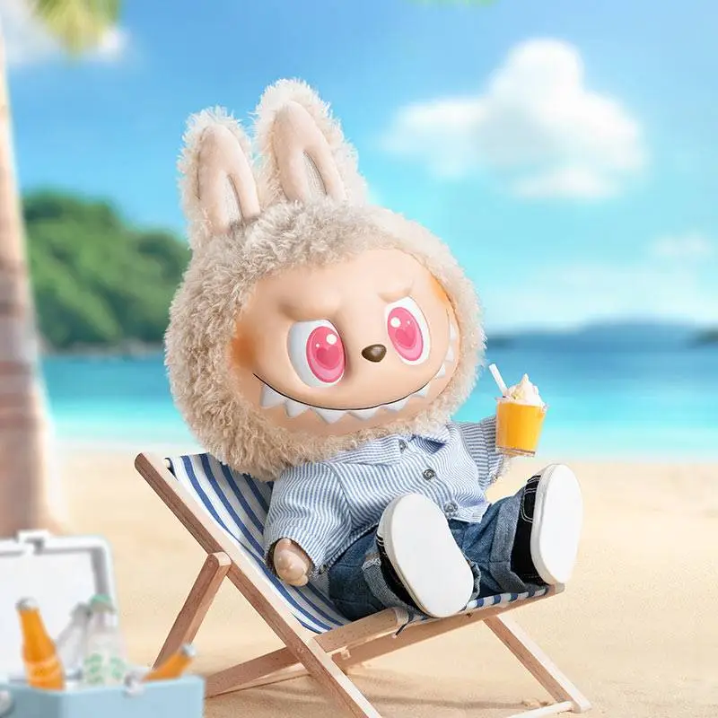 Винилово-плюшевая фигурка POP MART Labubu The Monsters “Flip With Me” Vinyl Plush Doll
