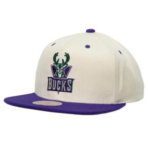 Mitchell-Ness-Sail-2-Tone-Snapback-HWC-Milwaukee-Bucks-Hat-300x300