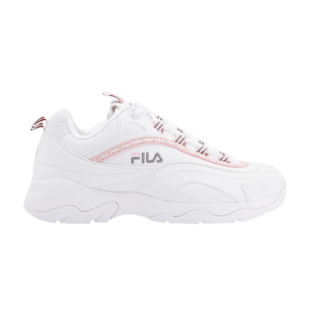Krossovki-Fila-Wmns-Ray-Repeat-White-Pink