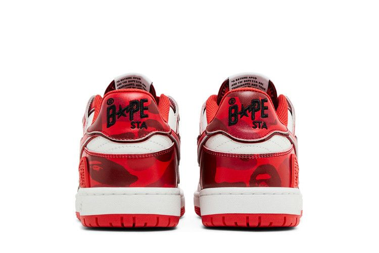 Кроссовки BAPE Sk8 Sta #1 M2 'Red'