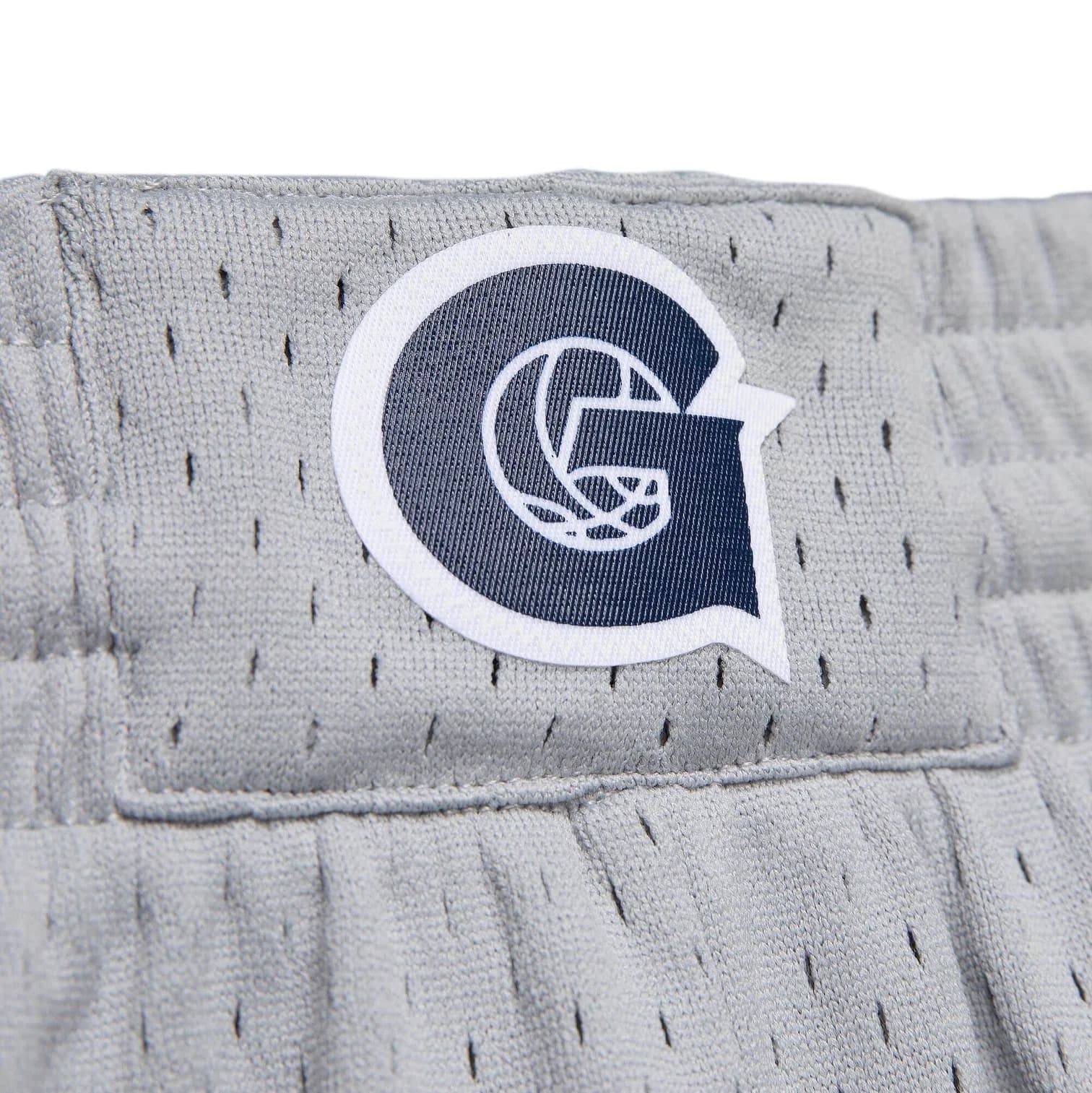 Спортивные шорты Mitchell & Ness Georgetown Hoyas 1995-96 Hardwood Classics Throwback Swingman NCAA White Shorts