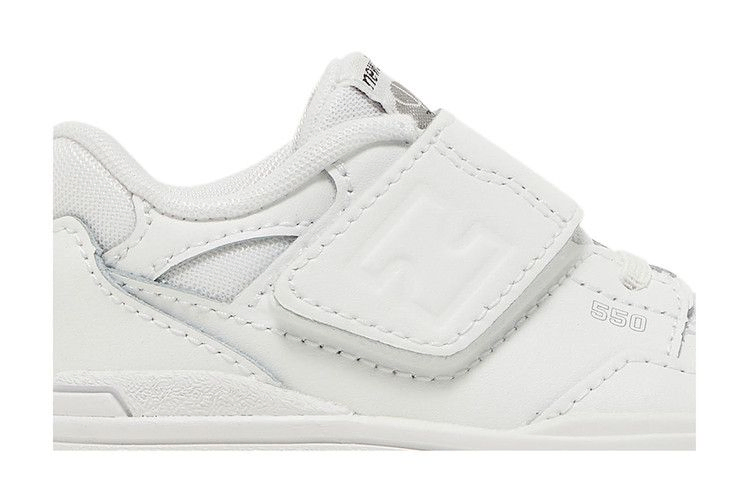 Кроссовки New Balance 550 Bungee Lace Toddler 'White Grey'