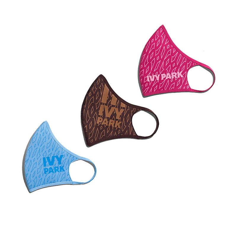 Маски adidas Ivy Park Monogram Face Covers (3-Pack) Bold Pink/Night Red/Light Blue