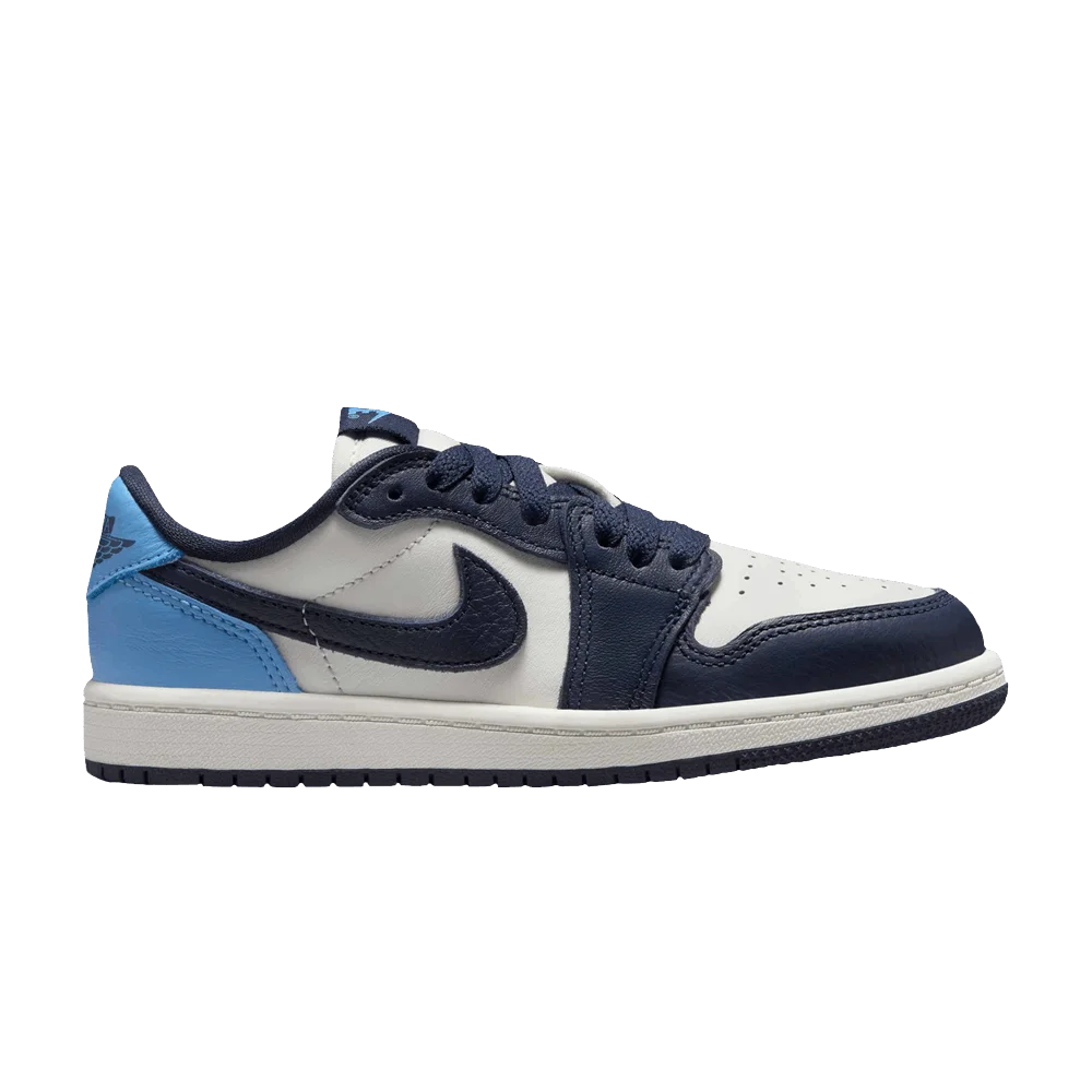 Krossovki-Air-Jordan-1-Retro-Low-OG-PS-Obsidian-UNC