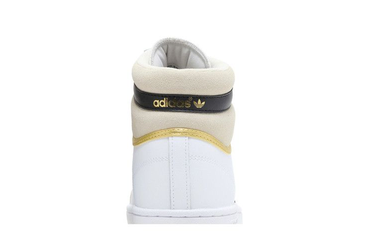 Кроссовки adidas Top Ten High 'White Black Gold'