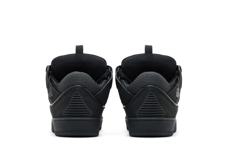 Кроссовки Lanvin Curb Sneakers 'Metallic Effect - Black'