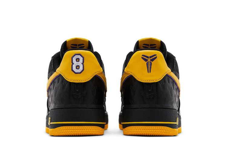 Кроссовки Kobe Bryant x Nike Air Force 1 Low 'Lakers Away' Numbered