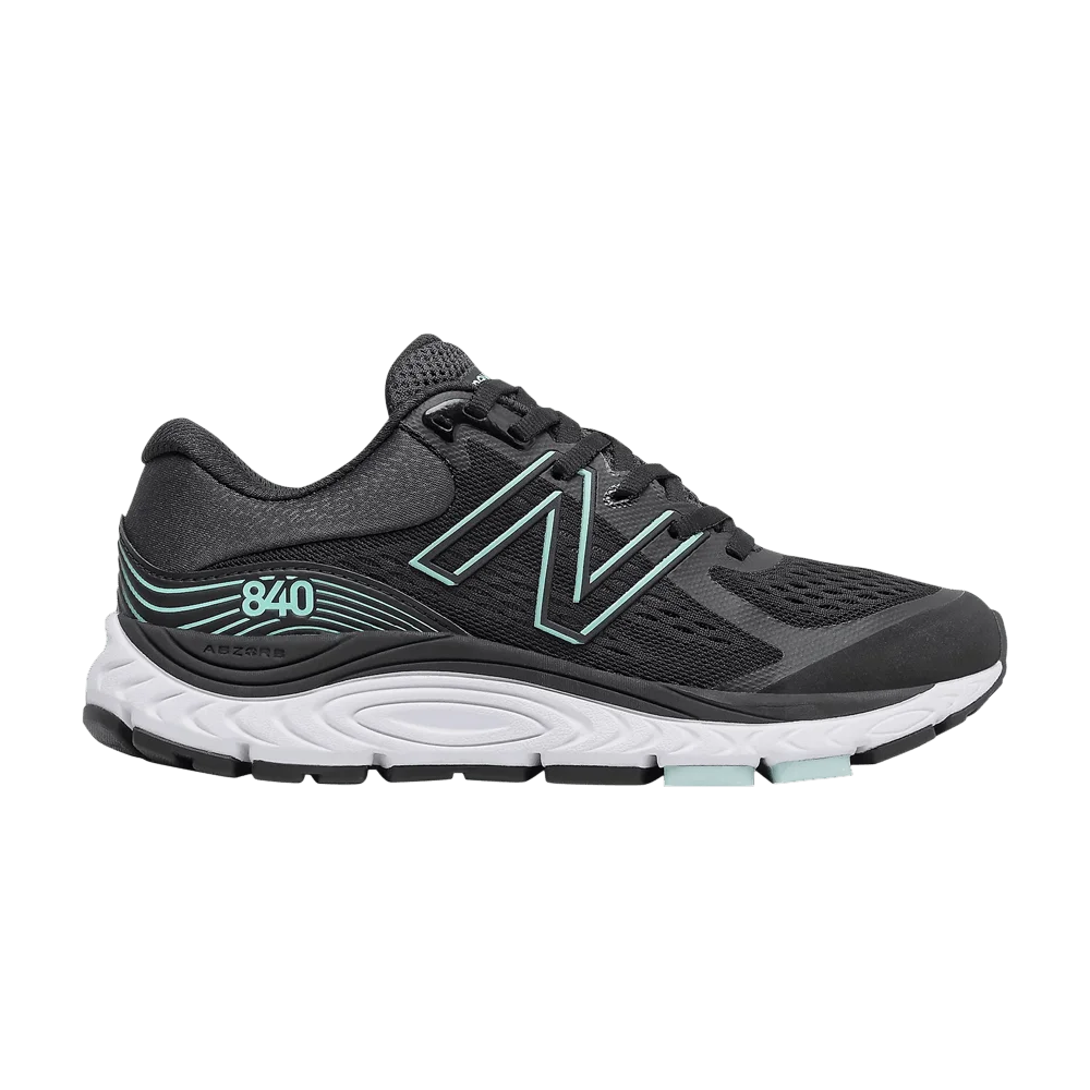 Кроссовки New Balance Wmns 840v5 2E Wide 'Black Storm Blue'