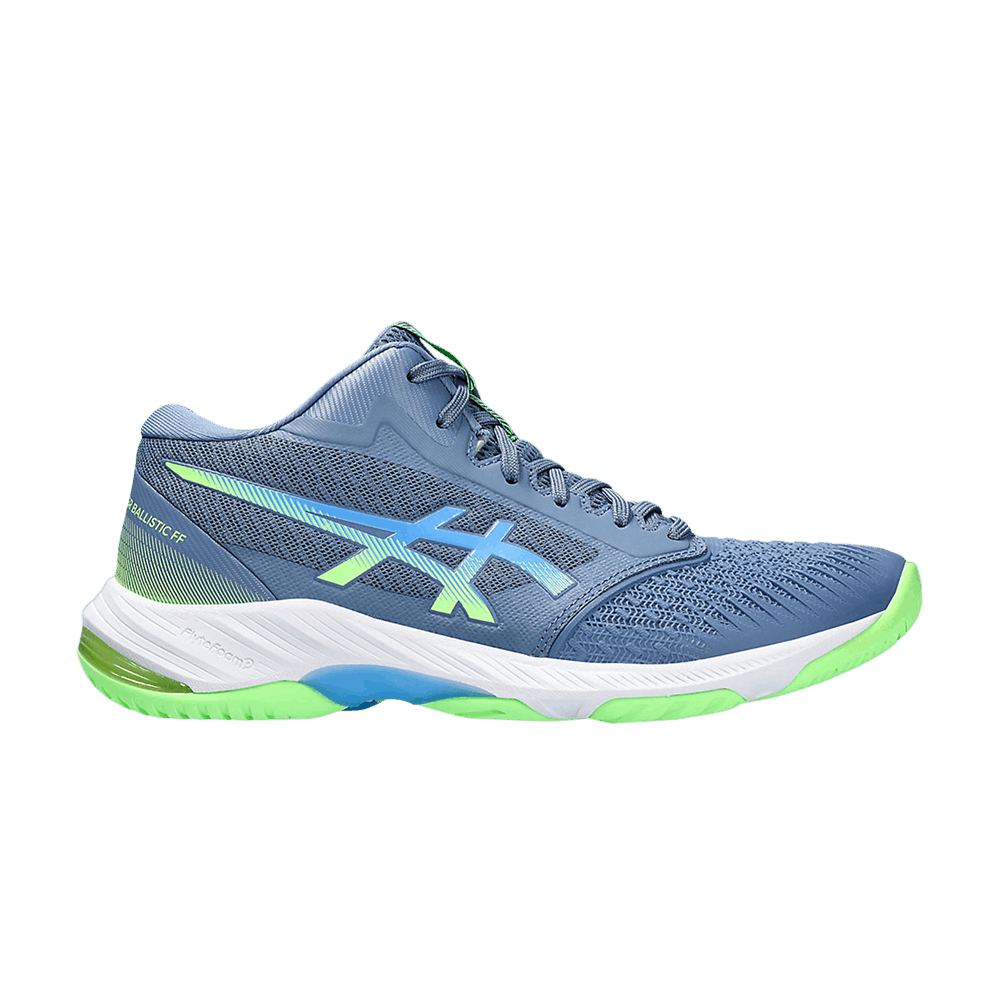 Кроссовки ASICS Netburner Ballistic FF MT 3 'Denim Blue Lime'