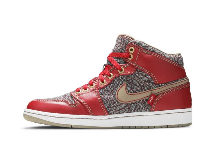 Кроссовки Levi's x Air Jordan 1 Retro '23/501 Denim Pack'