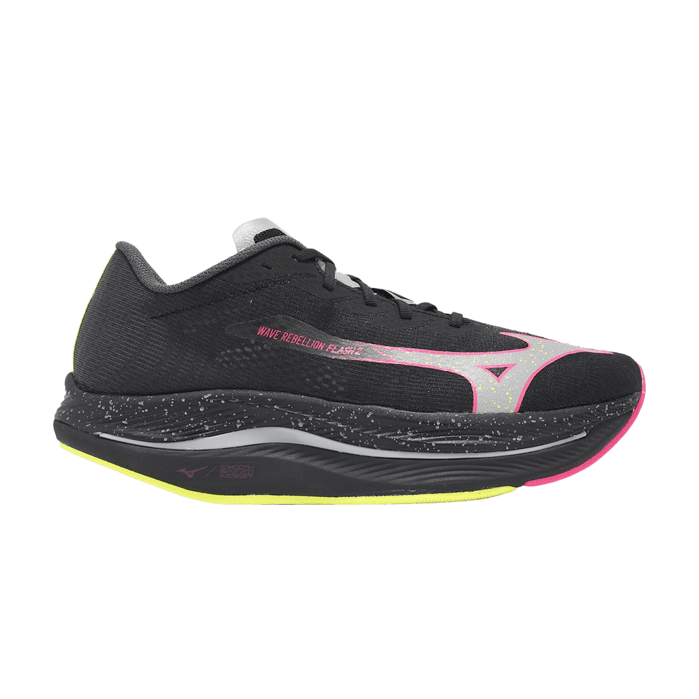 Кроссовки Mizuno Wave Rebellion Flash 2 'Black Pink Tetra'