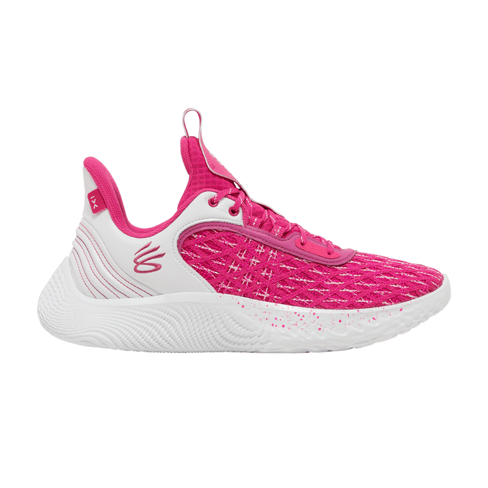 Кроссовки Curry Brand Curry Flow 9 Team 'White Tropic Pink'