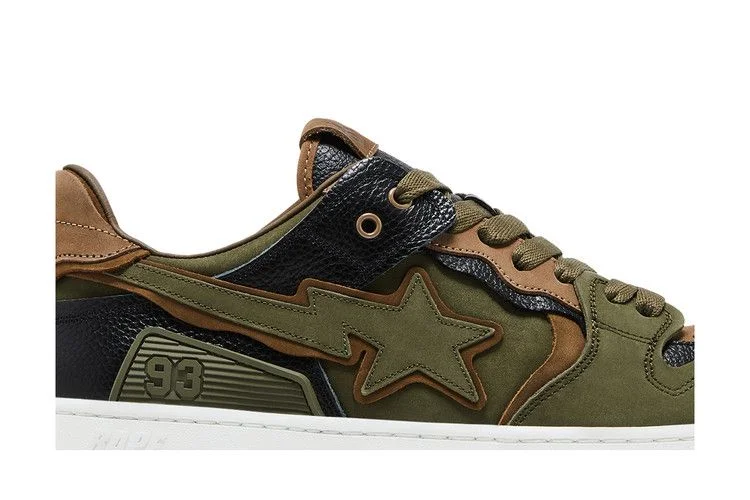 Кроссовки BAPE Sk8 Sta #6 'Olive Drab'