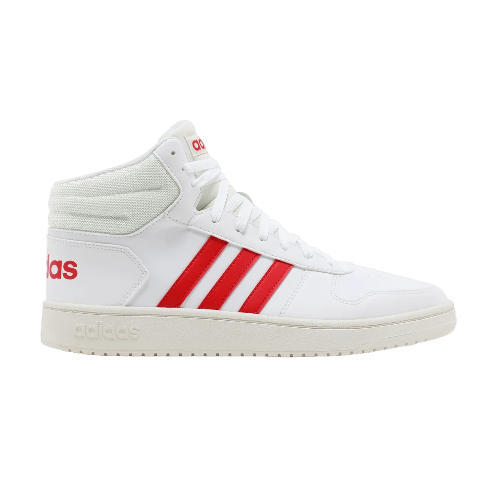 Krossovki-Adidas-Hoops-2.0-Mid-White-Vivid-Red