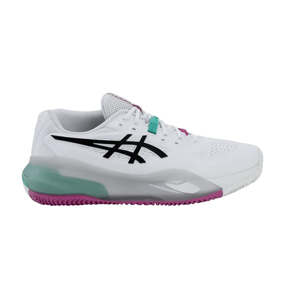 Krossovki-ASICS-Gel-Resolution-X-Clay-White-Aurora-Green