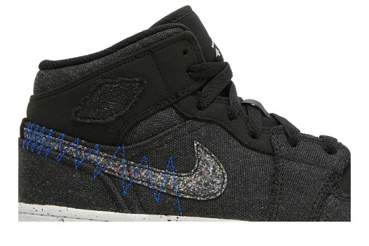 Кроссовки Air Jordan 1 Mid SE GS 'Crater'