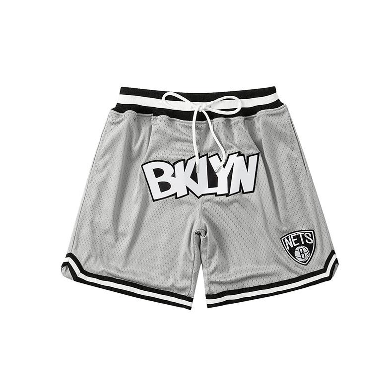 Ehot-Nets-Patch-Grey-Shorts-1