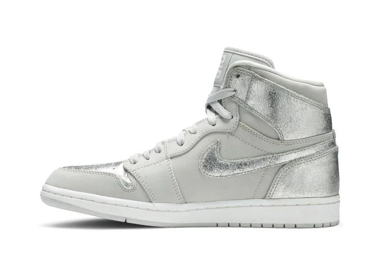 Кроссовки Air Jordan 1 Retro Hi Silver '25th Anniversary'