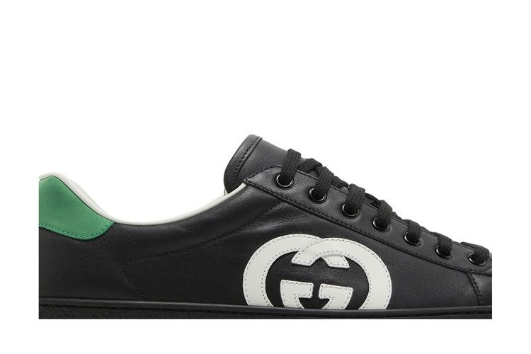 Кроссовки Gucci Ace 'Interlocking G - Black White'