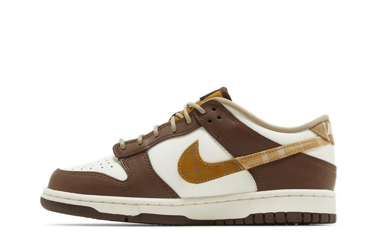 Кроссовки Nike Dunk Low GS 'Plaid Brown'