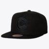 Mitchell-Ness-Black-Chicago-Cubs-TC-Bottoms-Snapback-Hat-100x100