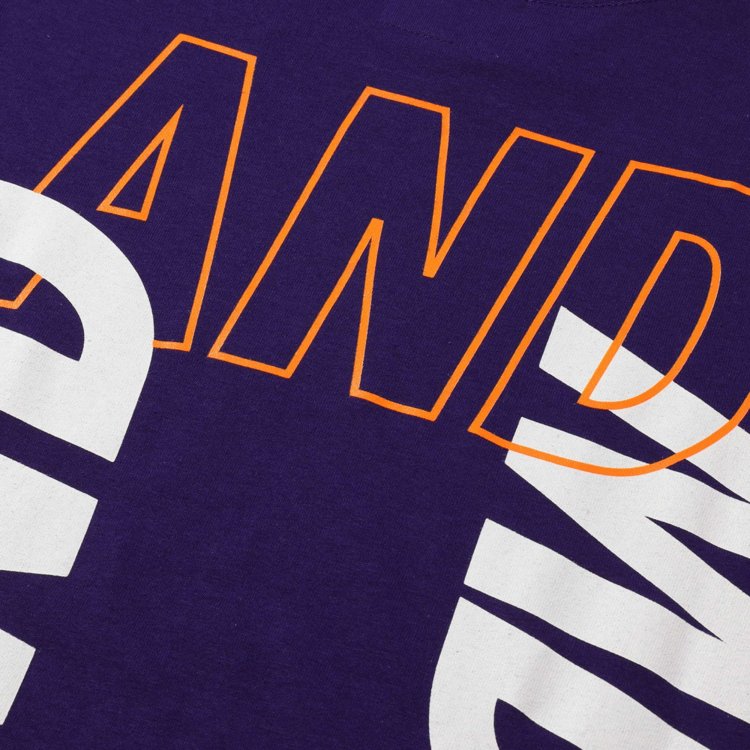 Толстовка MADNESS x WIND AND SEA LONG SLEEVE PRINT TEE Purple