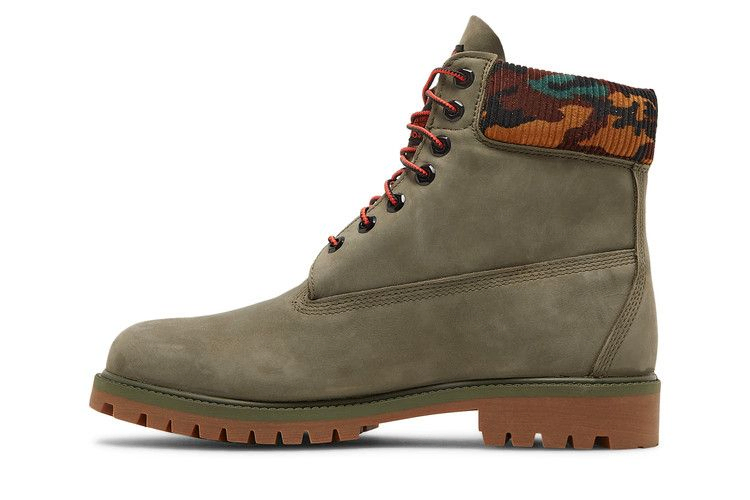 Timberland 6 Inch Heritage Warm Lined Boot 'Dark Green Camo'