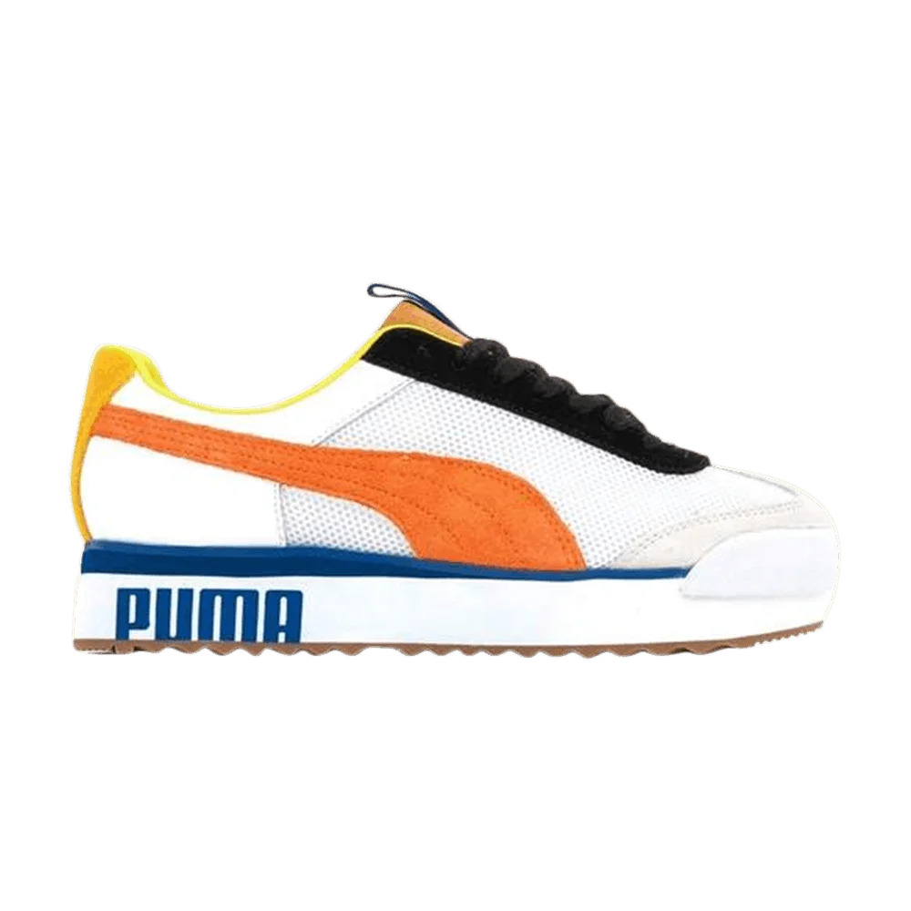 Кроссовки Puma Wmns Roma Amor Sport 'White Mandarine'