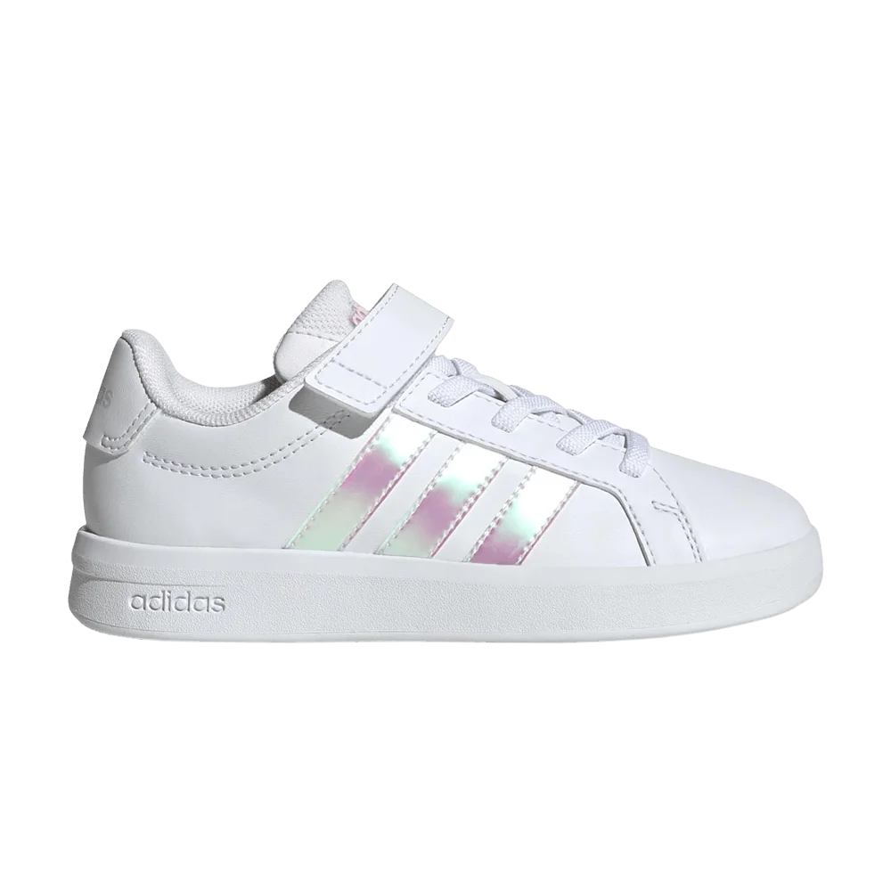 Krossovki-adidas-Grand-Court-3.0-El-Little-Kid-Cloud-White-Iridescent