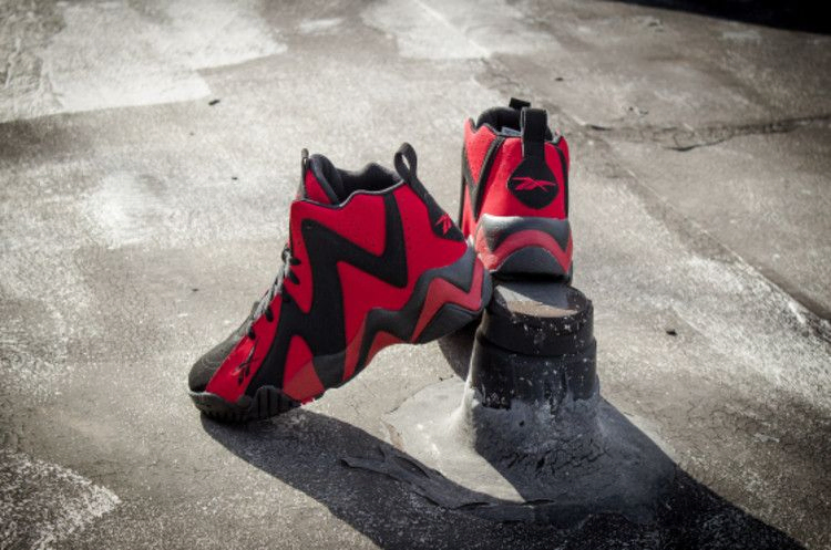 Кроссовки Reebok Kamikaze 2 Mid 'Blackflash Red'
