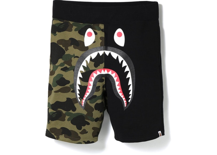 BAPE-Shark-Shorts-Black