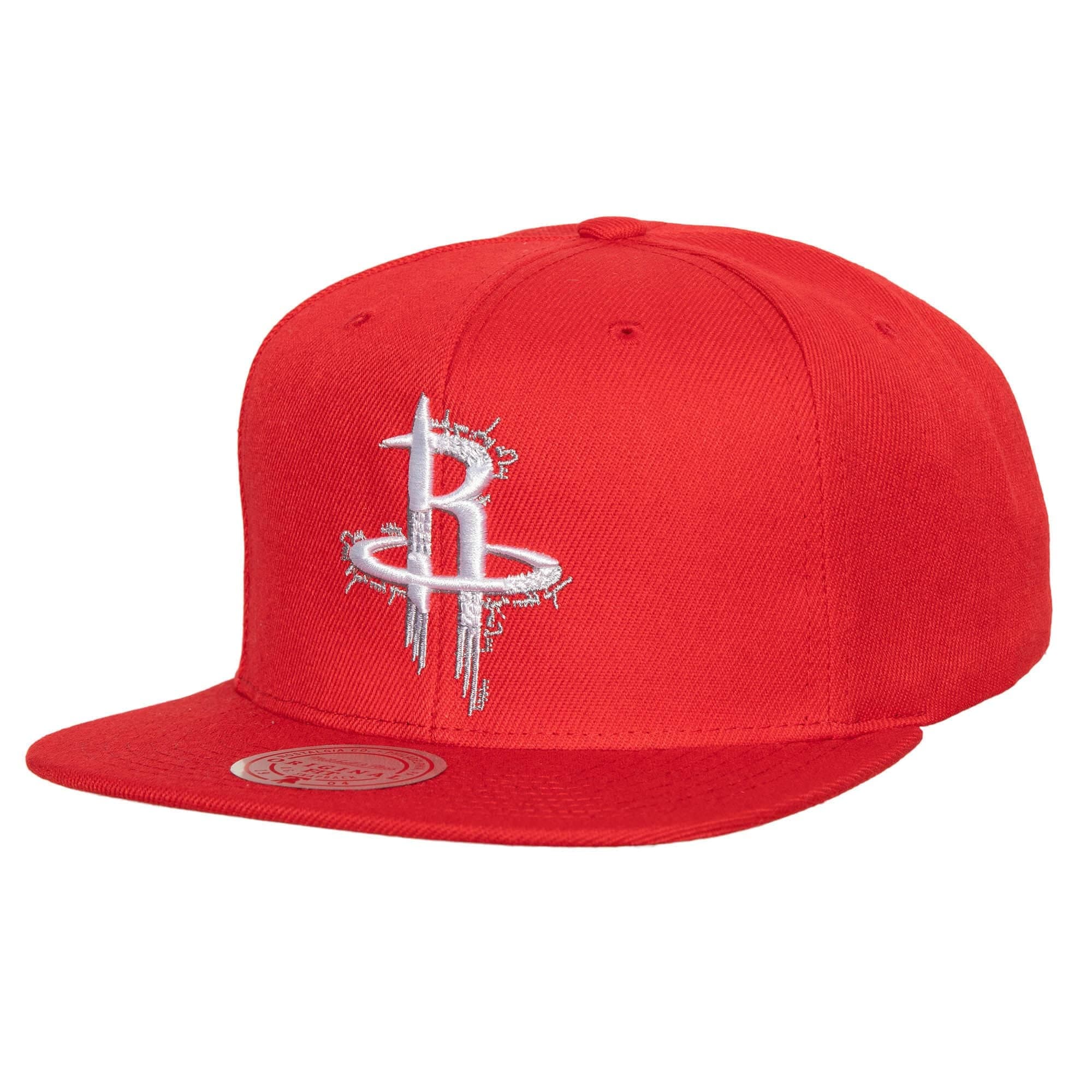 Бейсболка Mitchell & Ness Embroidery Glitch Snapback Houston Rockets Hat