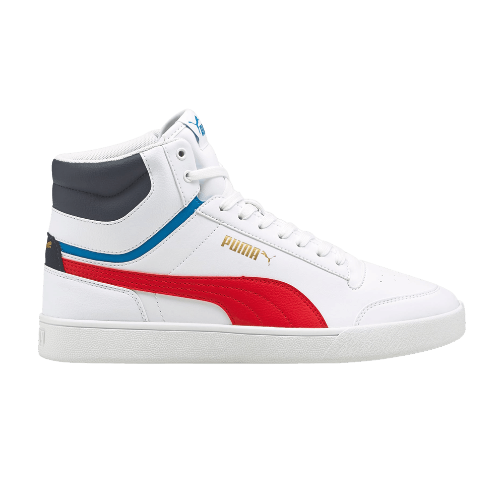 Кроссовки Puma Shuffle Mid 'White High Risk Red'