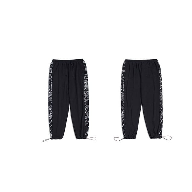 Спортивные штаны Ehot Paisley Black Pants