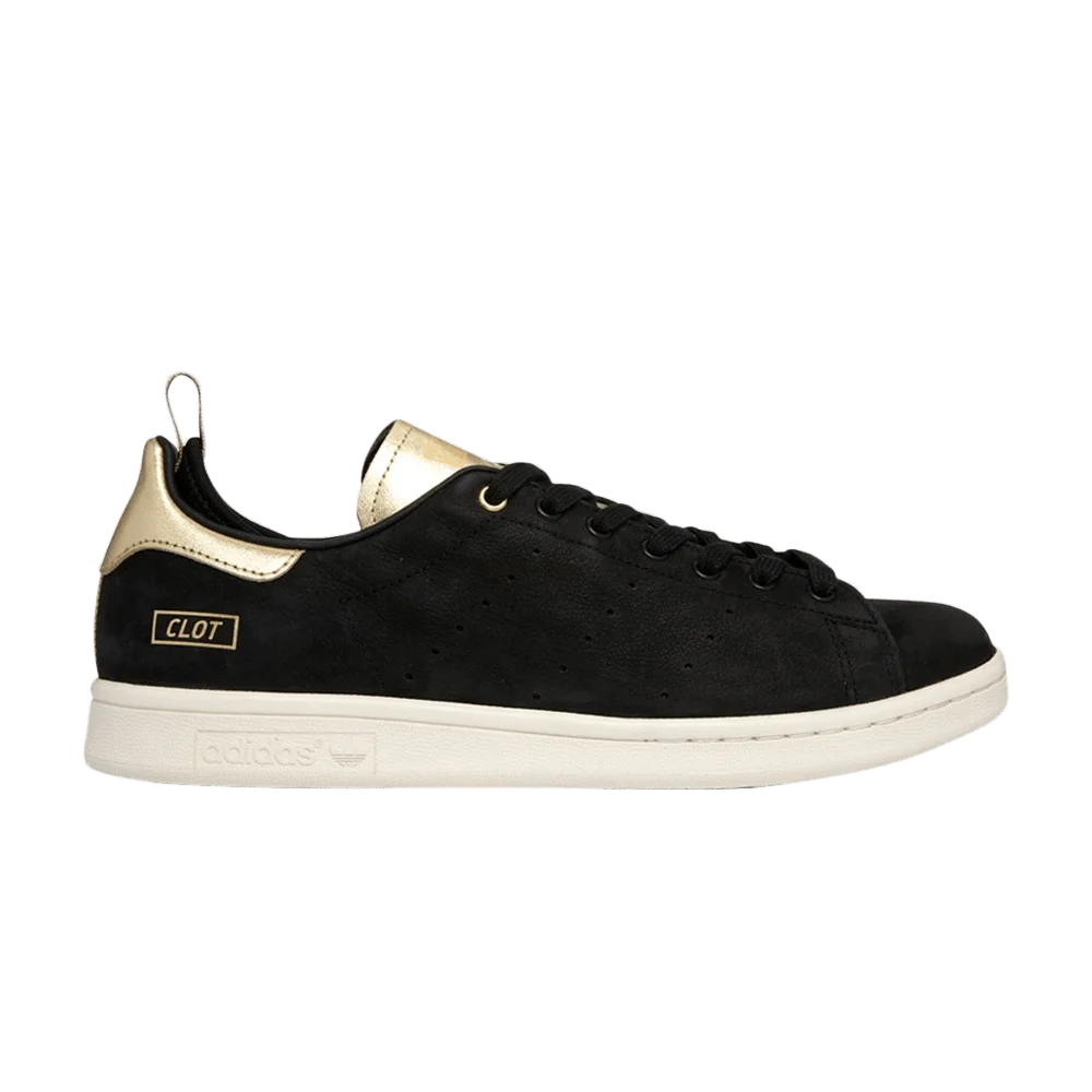 Кроссовки CLOT x adidas Stan Smith 'Metallic Gold'