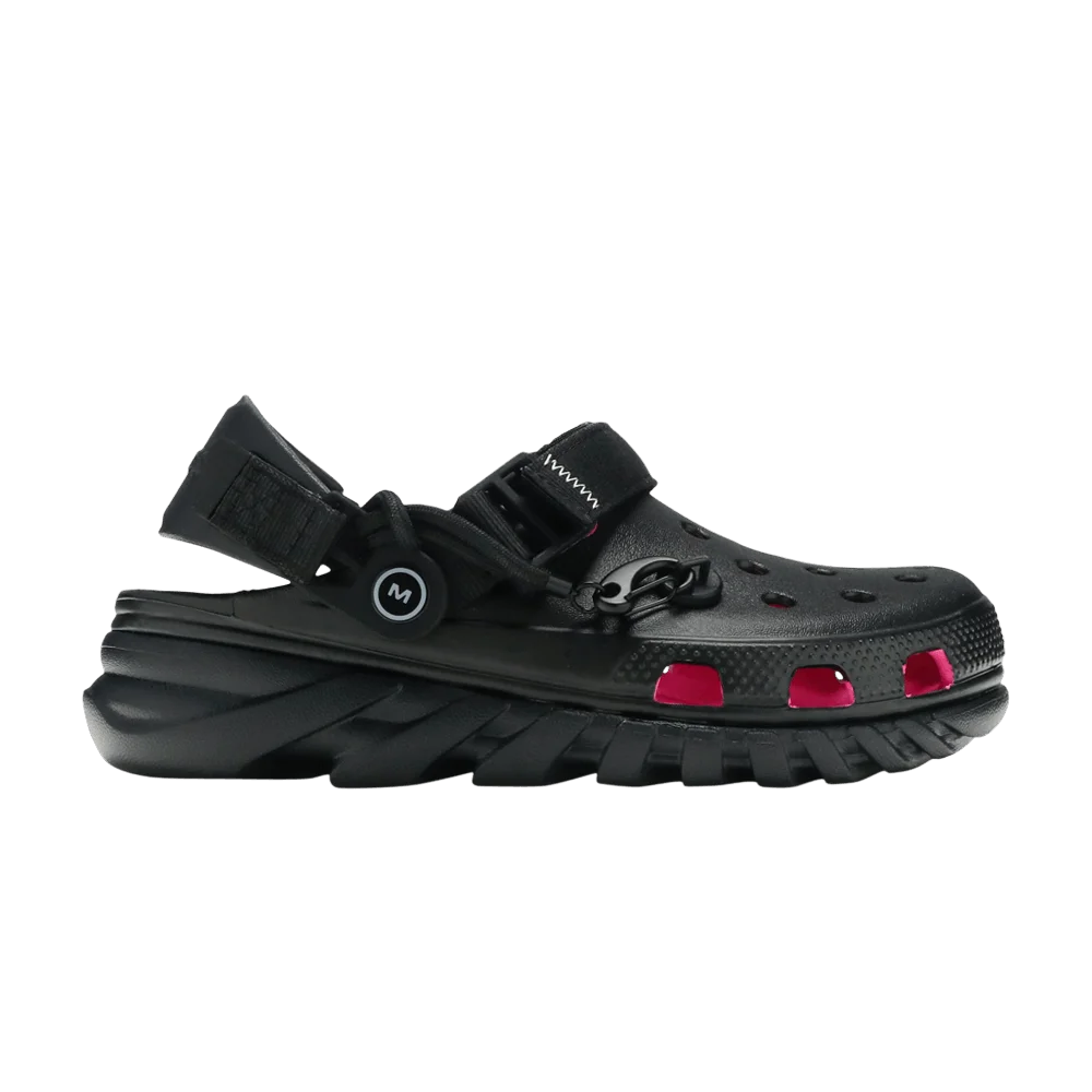 Сабо Post Malone x Crocs Duet Max Clog 'Black'