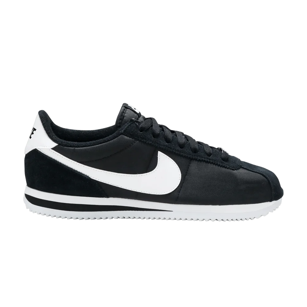 Krossovki-Nike-Cortez-Basic-Nylon-Black-White