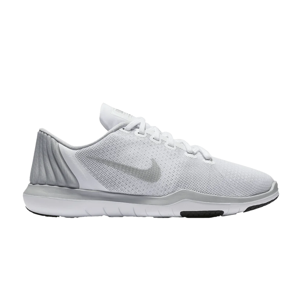 Krossovki-Nike-Wmns-Flex-Supreme-Trainer-5-White-Metallic-Silver