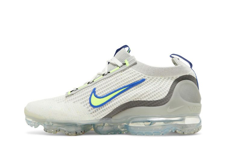 Кроссовки Nike Air Vapormax 2021 Flyknit 'White Volt Hyper Royal'