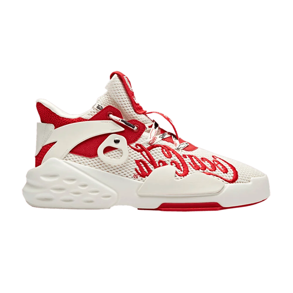 Кроссовки Coca-Cola x Anta Sock Sneaker 'White Red'