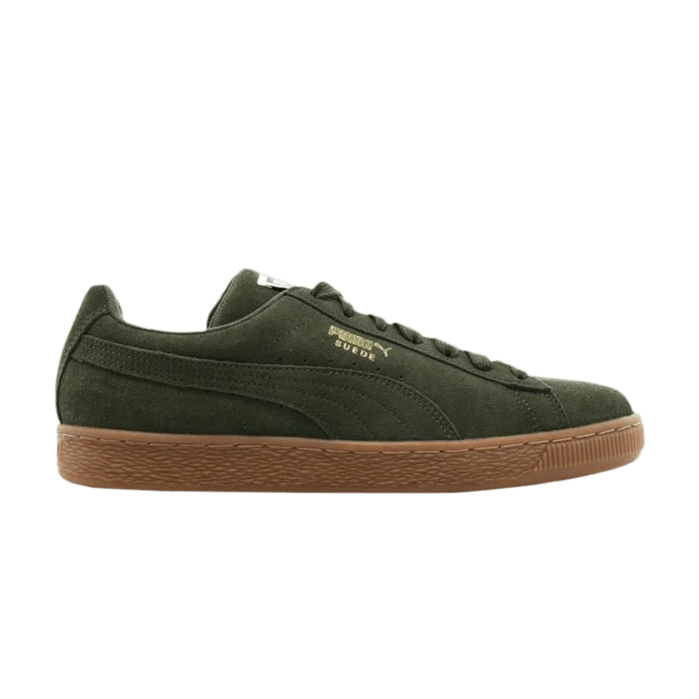 Кроссовки Puma Suede Classic 'Forest Night Gum'