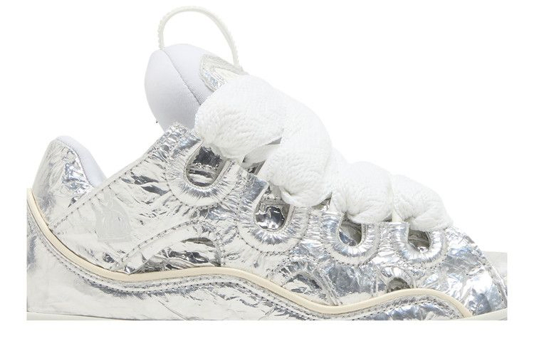 Кроссовки Lanvin Wmns Curb Sneakers 'Crinkled Metallic Leather'