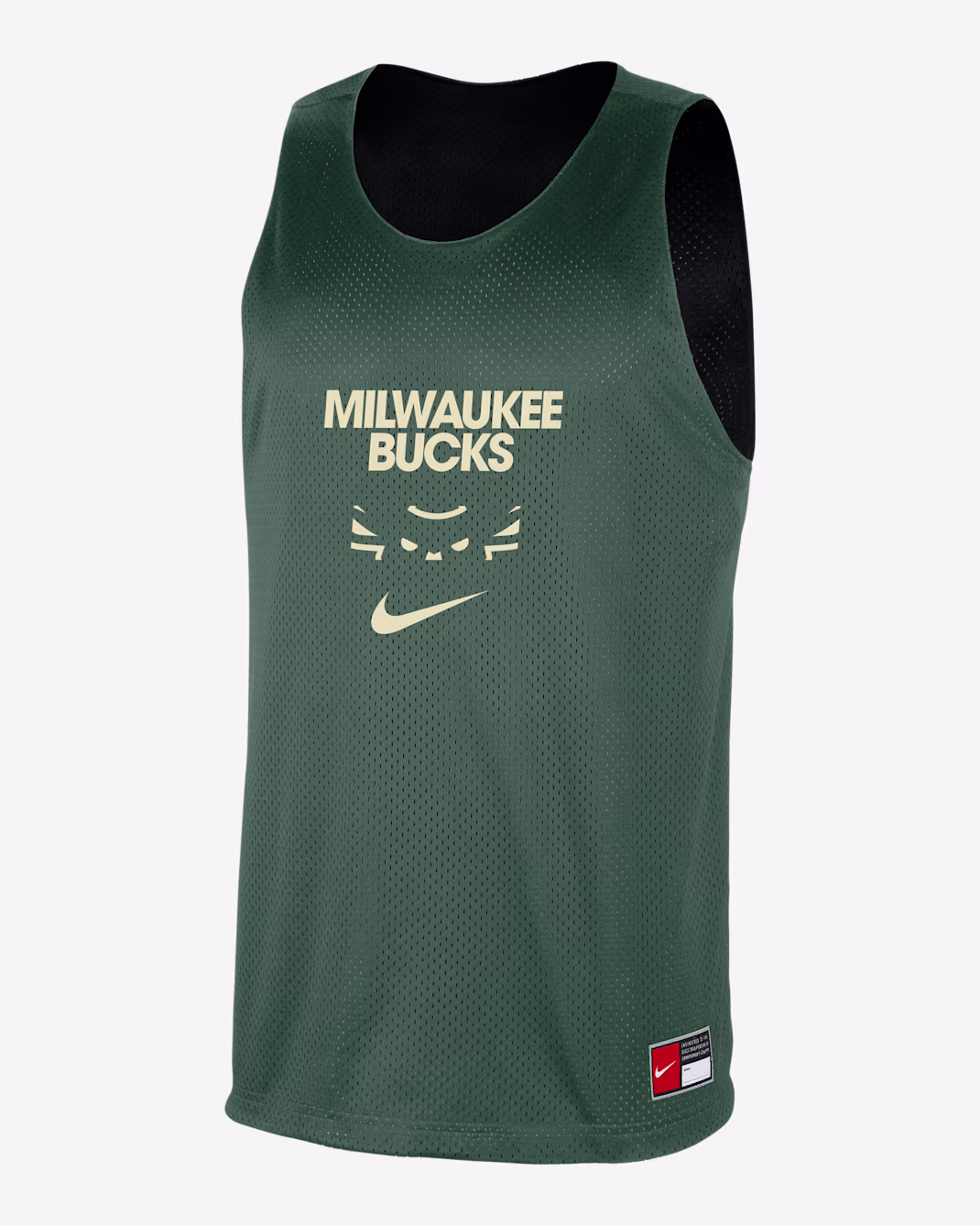 Тренировочное джерси Nike NBA MIL Courtside Fir/Black/Flat Opal