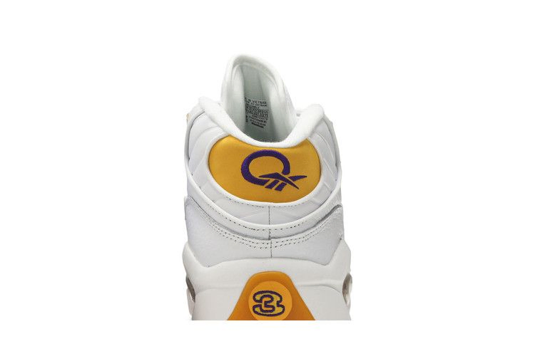 Кроссовки Reebok Question Mid 'Yellow Toe'