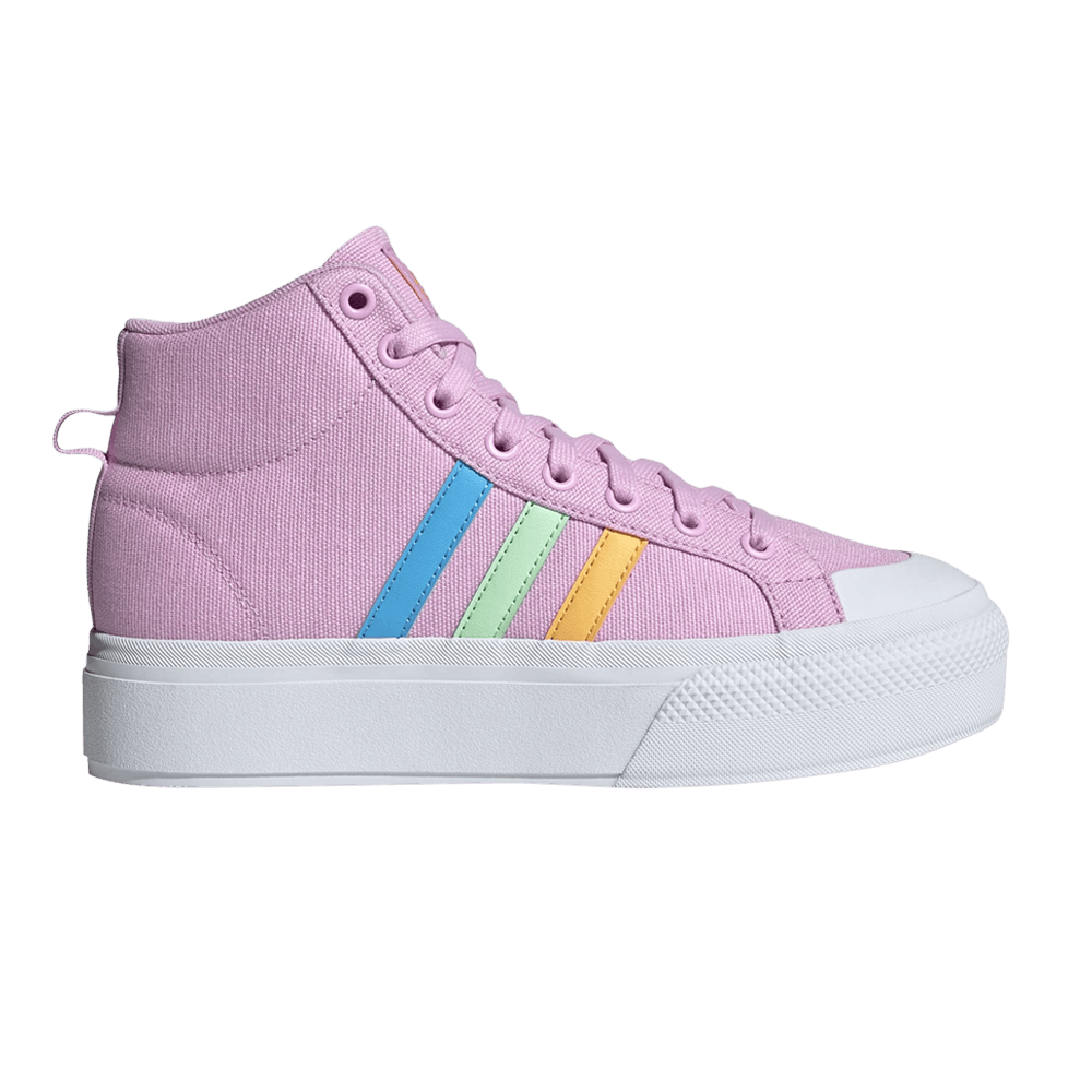 Adidas Wmns Bravada 2.0 Platform Mid 'Multi-Color Stripes'